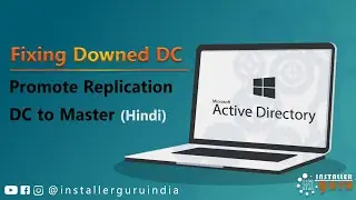 Fixing Downed Active Directory: (मास्टर डीसी फेल? रिप्लिकेशन डीसी को बनाएं नया मास्टर!)🖥️🔥😒