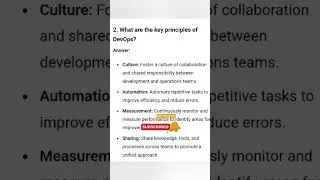 Key principal of DevOps - DevOps Explained - DevOps tutorial for beginner #devops #developer