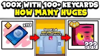 I Used 100+ Keycards with 100x Huge Chance in Pet Sim 99