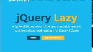 Implement LAZY LOAD to long website