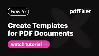 Save Time with Reusable PDF Templates