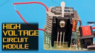 Building High Voltage Circuit | Assembling HV module | Aliexpress DIY Circuits | High Voltage Sparks