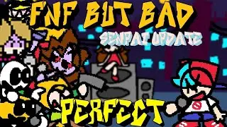 Friday Night Funkin - Perfect Combo - FNF, but bad Mod (Senpai Update) [HARD]