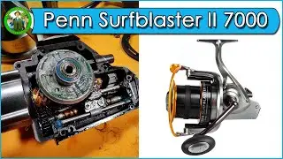 Обслуживание катушки Penn Surfblaster II 7000