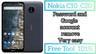 nokia c10 c20 password lock and google account remove