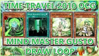 Gusto 2010 Draw Loop - Master Duel Try out Duels Time Travel 2010 OCG Banlist Event