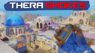 CS2 Thera - All ESSENTIAL Smokes for CS2's NEWEST MAP!