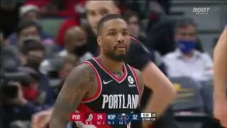 Damian Lillard nets 6 3-pointers for 39 PTS to lead all scorers vs. Pelicans