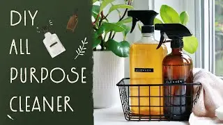 DIY ALL-PURPUSE CLEANERS. Средство для уборки дома своими руками.