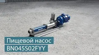 Пищевой насос SOLTEC ® BN045S02FYY для перекачивания патоки из емкости