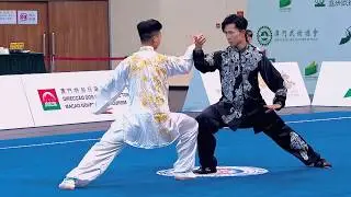 [2024] Samuel Hui / Chung Hei Yeung • HKG | Pairs Taiji 🥇 | 10th Asian Wushu Championships