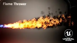 Unleash the Inferno! Unreal Engine Niagara Flamethrower VFX Breakdown