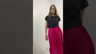 Плиссированный шелк!