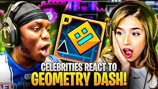 Asking 20 CELEBRITIES to Give Their Opinions on GEOMETRY DASH