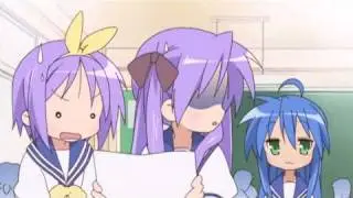 Konata's drawing skills (Lucky Star)