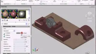 Learning about editing materials in AutoCAD - M1A3