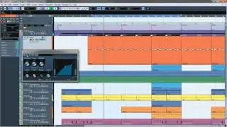 Cubase 5 Компрессия вокала До / После