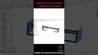 Limit Mate Solidworks | Solidworks Limit Distance Mate 