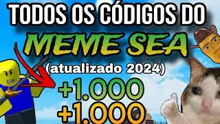 TODOS OS CÓDIGOS DO MEME SEA! (ATUALIZADO 2024-SETEMBRO) GANHE MUITO DINHEIRO E GEMAS!