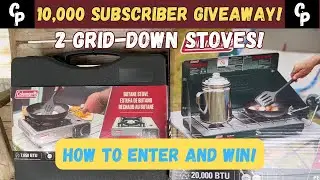 Power Outage, Grid-down, SHTF Stove Giveaway!