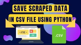 Save Data to Excel File using python