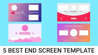 5 Best End Screen for Gaming Channel - Free After Effects Templates (Part 10)