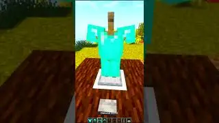 Minecraft Armor Swapper👚#shorts