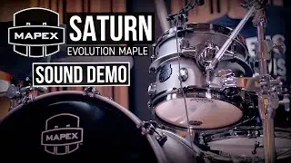 Mapex Saturn Evolution Maple drums performance with Agean Beast cymbals