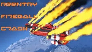 Space Engineers: Crashing From Orbit (Reentry Mod)