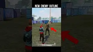 New Enemy Outline 🔥 Free Fire Enemy Outline | New Setting #srikantaff