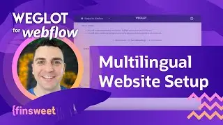 Basic Weglot Setup Tutorial | Weglot for Webflow