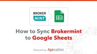 How to setup the Brokermint and Google Sheets Sync — Your Brokermint Data in a Real Time Spreadsheet