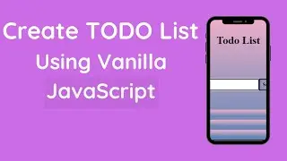 How to Build a Todo List App from Scratch Tutorial with HTML, CSS and Js