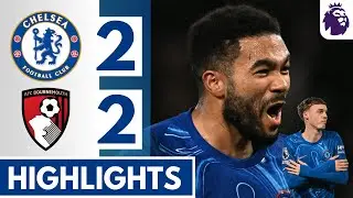 Reece James 90+5' FREE-KICK!🔵 Chelsea vs Bournemouth (2-2) Extended HIGHLIGHTS || EPL 24/25!