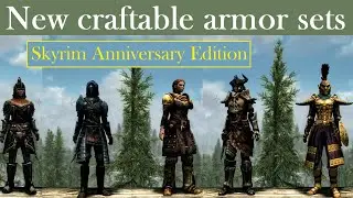 Skyrim Anniversary Edition - New Craftable Armor Sets (Creation Club)