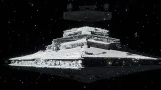 Star Destroyer Arrival - Blender Test V002