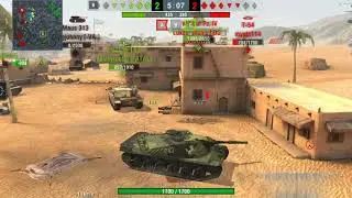 WOT Blitz - Kpf Pz 70 Cavalry - 4 kills