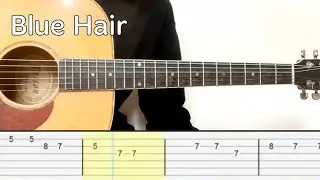 tv girl - blue hair (Easy Guitar Tabs Tutorial)