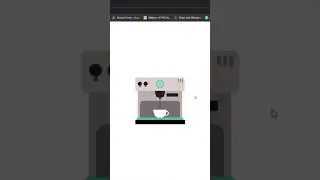 Coffee Machine Animation using CSS | CodeSmoker #shorts #CoffeeMachineAnimation