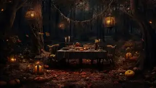 🍁 Spooky Autumn Music - Haunted Fall Picnic