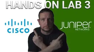 Static Default Routes: Cisco vs Juniper Configuration | Hands-On Lab 3