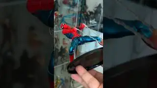 Posing with the GIVEAWAY PRIZE! SH Figuarts Final Swing Spider-Man! 