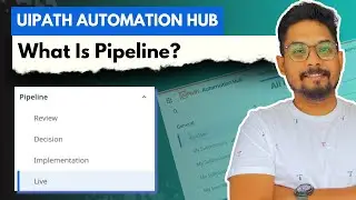 What is Pipeline in Automation Hub of UiPath | UiPath Automation Hub Pipeline