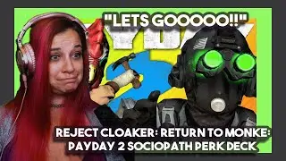 Bartender Reacts to REJECT CLOAKER:RETURN TO MONKE:Payday 2 Sociopath Perk Deck TheRussianBadger