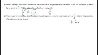 Converting between probability and odds