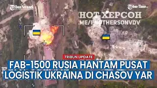 Militer Rusia Layangkan Empat Bom FAB-500 di Titik Pertahanan Ukraina