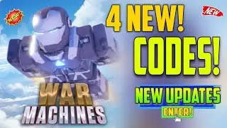 *ALL NEW* WORKING CODES FOR WAR MACHINE IN 2024 - ROBLOX WAR MACHINE CODES