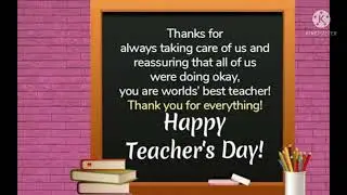 Teacher's Day - Heart touching wishes for teachers #bestteachersdaywishes