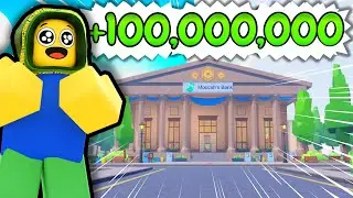 Building a BANK FOR $999999999999999 (Roblox)