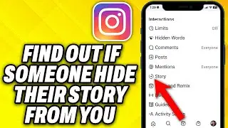 How To Find Out If Someone Hide Their Instagram Story From You (2024)